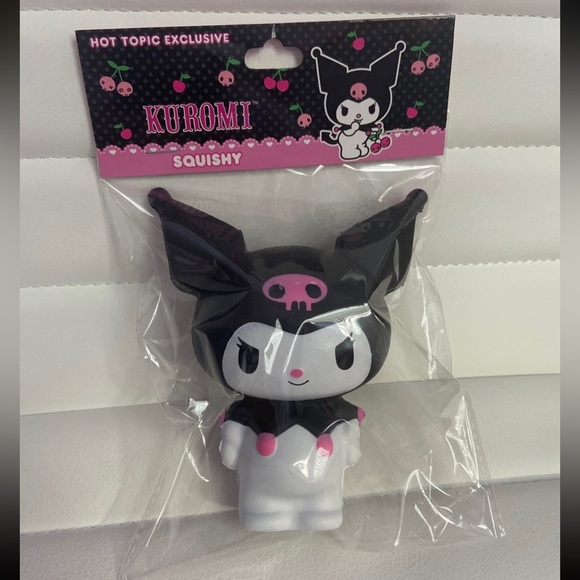 Sanrio Other - Kuromi Sanrio Squishy Standing NIB New Hot Topic Exclusive